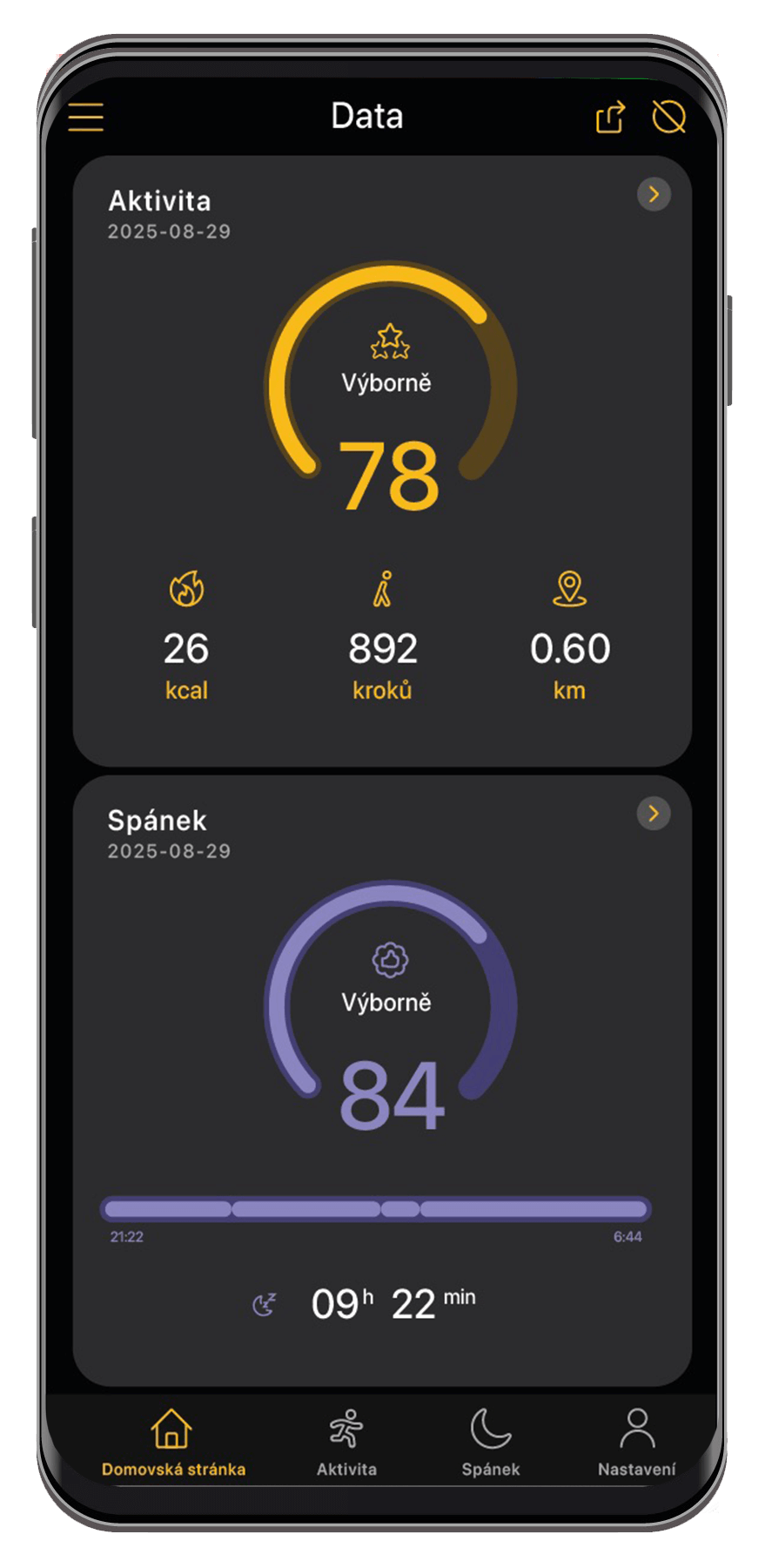 Ilustrační obrázek aplikace Niceboy ONE